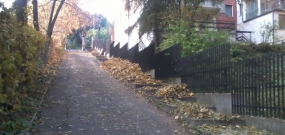 Kertrendezés, avar takarítása